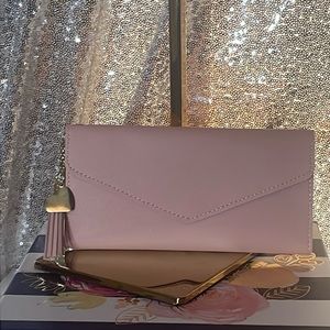 Pink Wallet With Charms